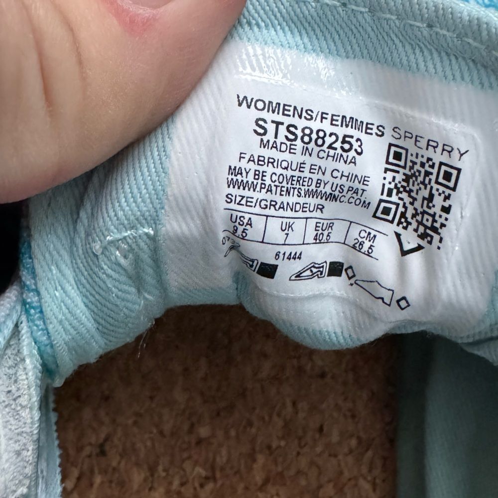 Sperry Women's Crest Vibe Platform Sneaker Shoes in Blue Size 9.5 - Picture 9 of 9